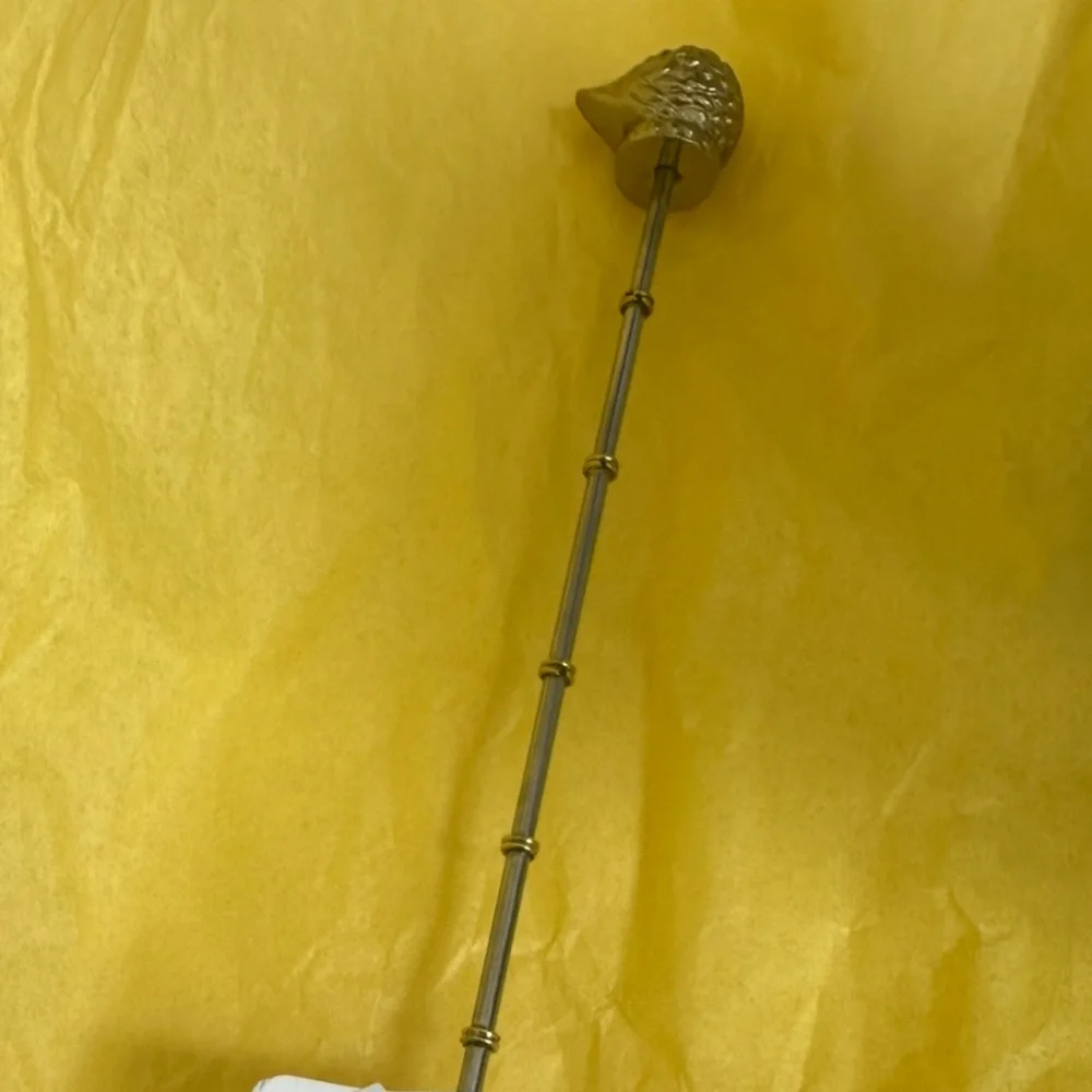 Free w/ $30+ Anthropologie Spring Hedgehog Cocktail Spoon Stirrer Silver & Gold
